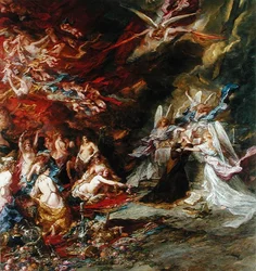 La tentación de San Antonio, c.1869